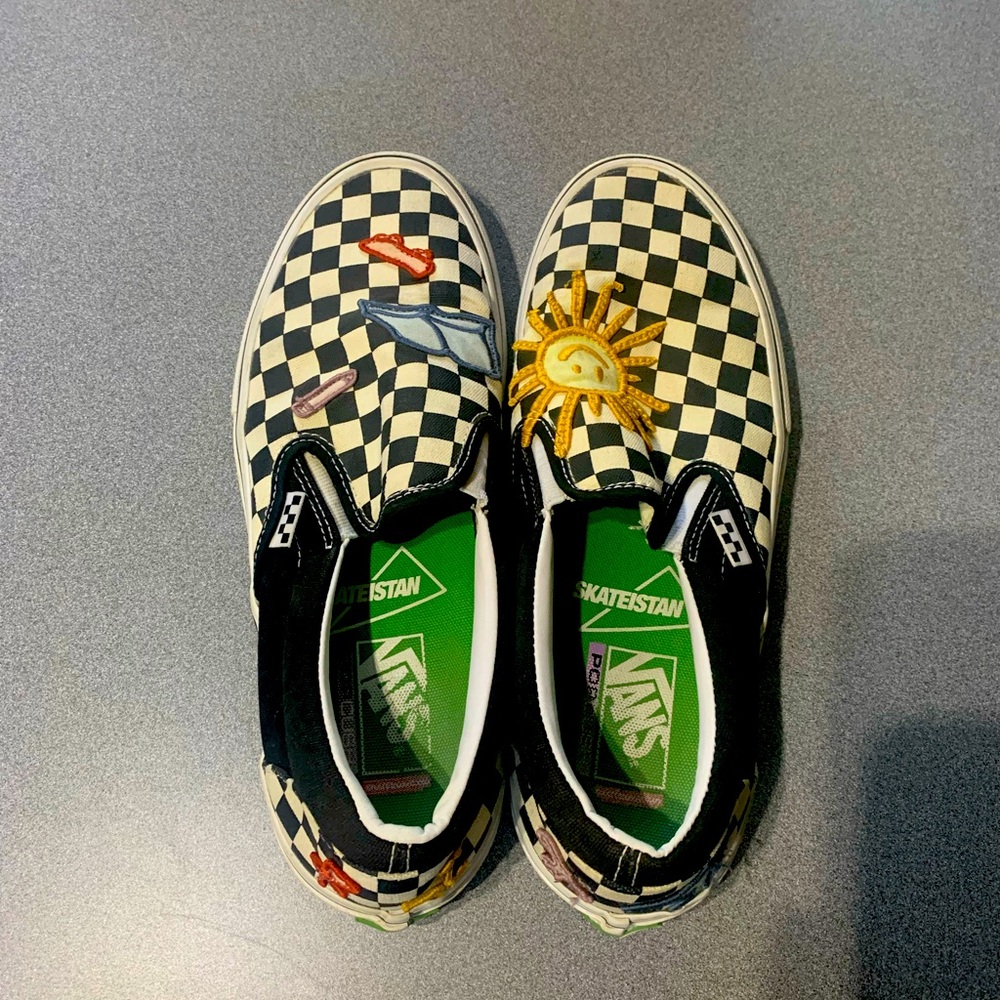 Vans patchwork slip on skateistan